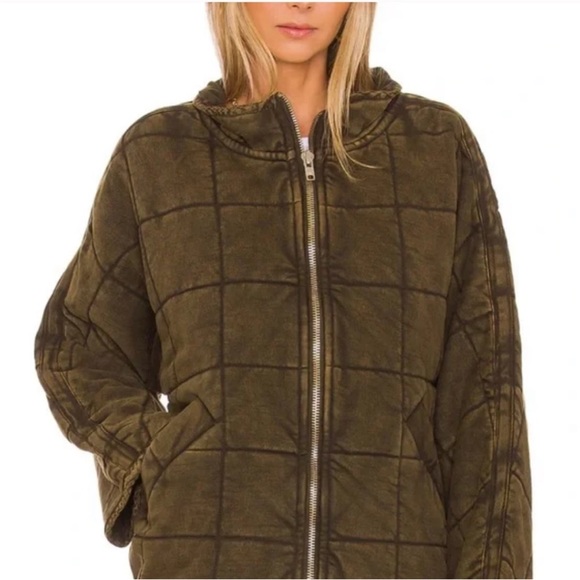Free People | Dolman Quilted Jacket | small - Picture 3 of 13